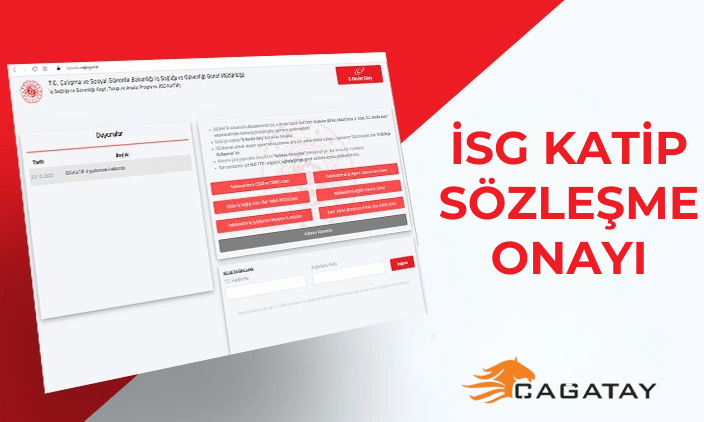 İSG KATİP SÖZLEŞME ONAYI